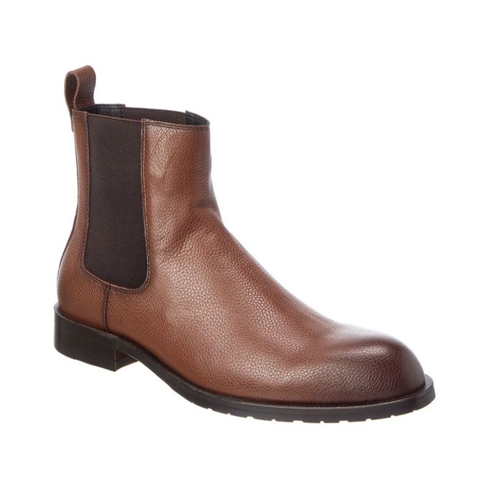 Hugo Boss Tayil-L Leather Boot, Brown